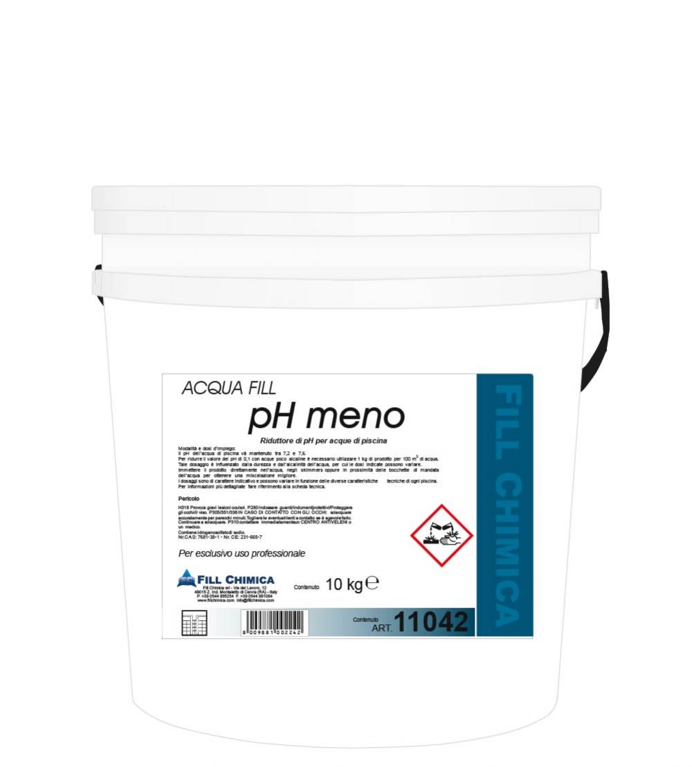 CORRETTORE ph MENO granular kg 10