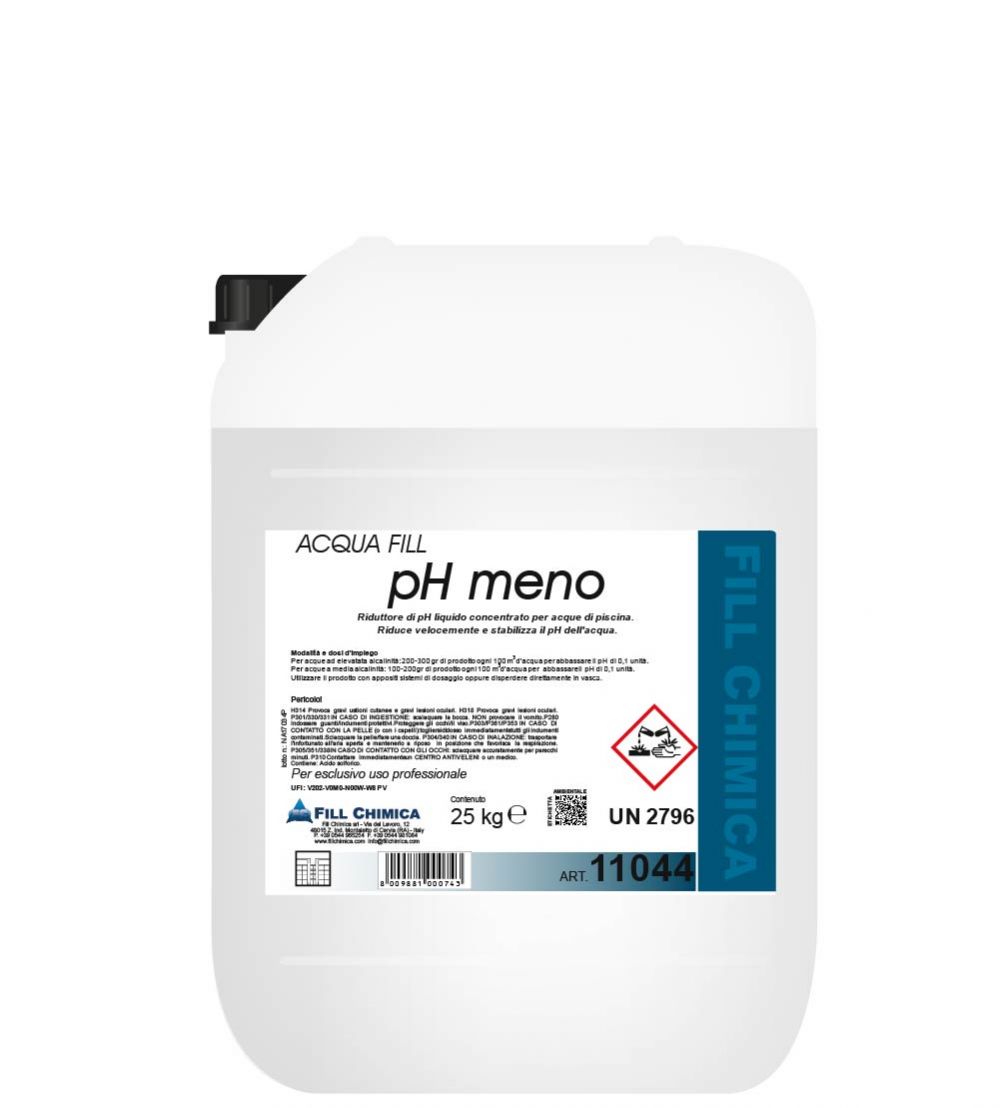 CORRETTORE ph MENO liquid kg 25