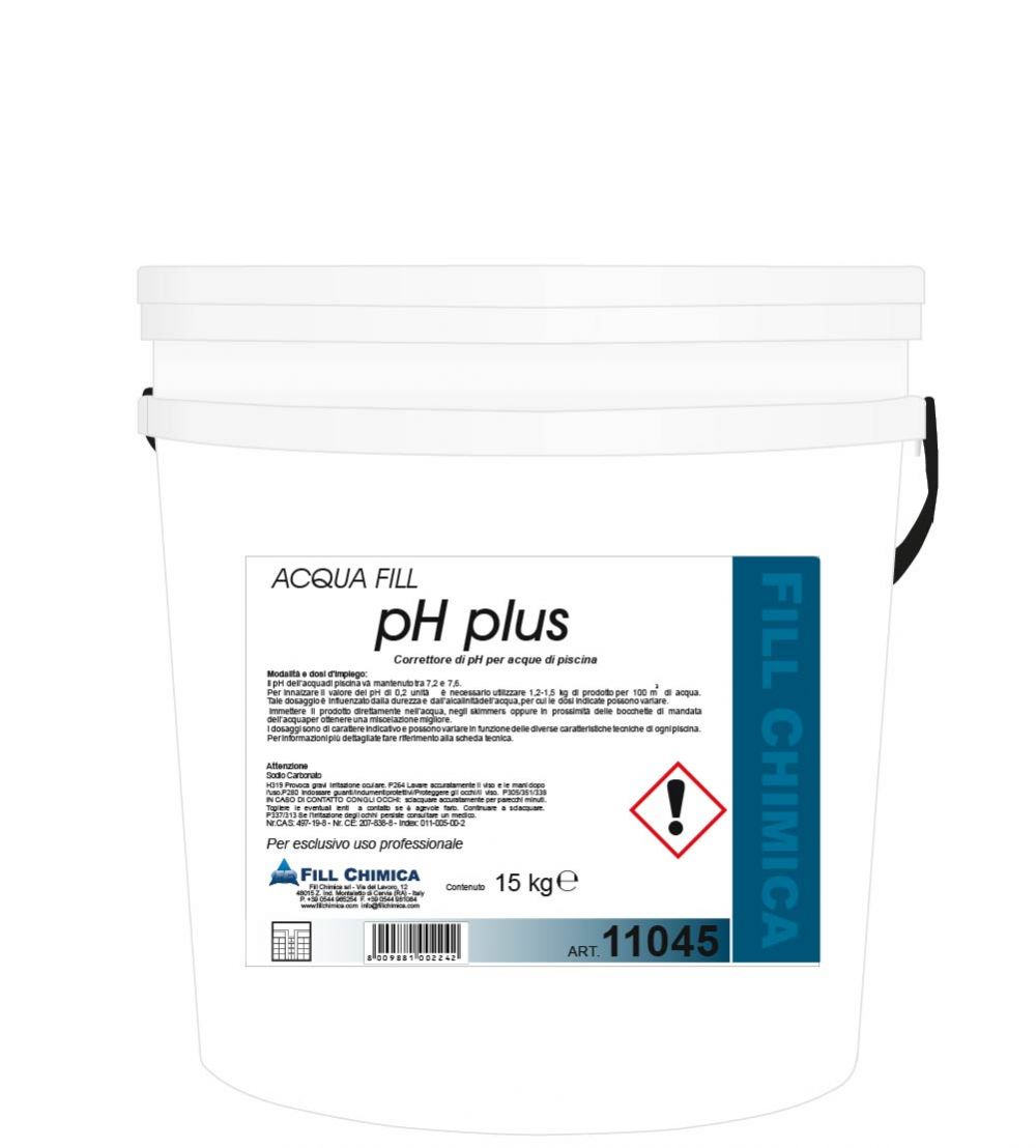 CORRETTORE ph PLUS granular kg 15