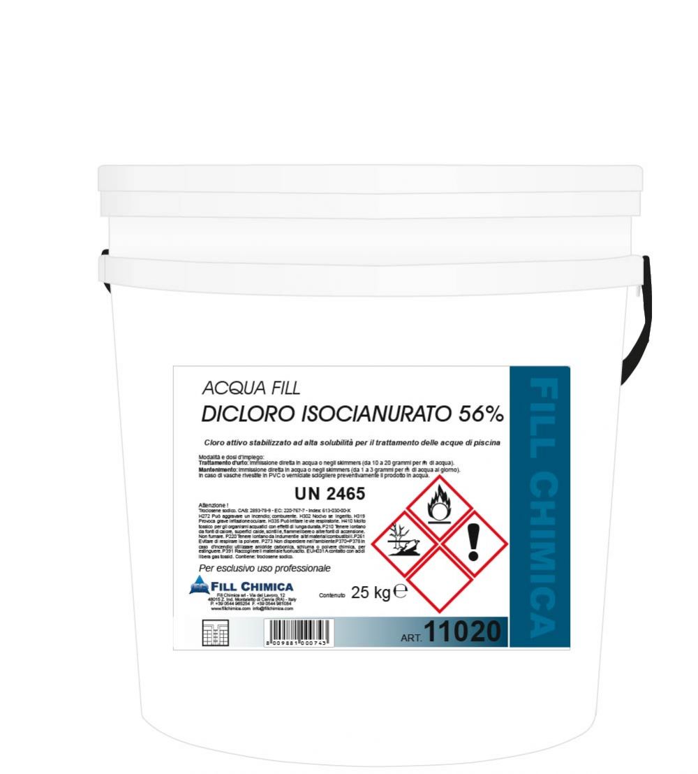 DICLOROISOCIANURATO 56% kg 25